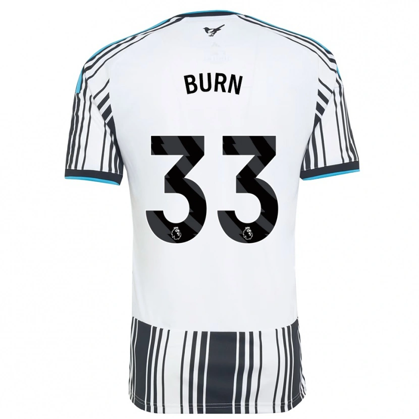 Danxen Homem Camisola Dan Burn #33 Skyblue Preto Branco Principal 2026/27 Camisa