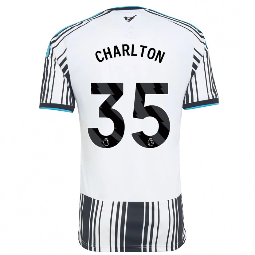 Danxen Homem Camisola Dylan Charlton #35 Skyblue Preto Branco Principal 2026/27 Camisa