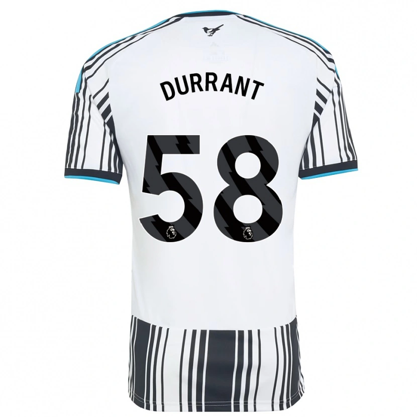 Danxen Homem Camisola Jake Durrant #58 Skyblue Preto Branco Principal 2026/27 Camisa