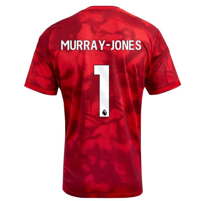 Danxen Homem Camisola George Murray-Jones #1 Crimson Branco Principal 2026/27 Camisa