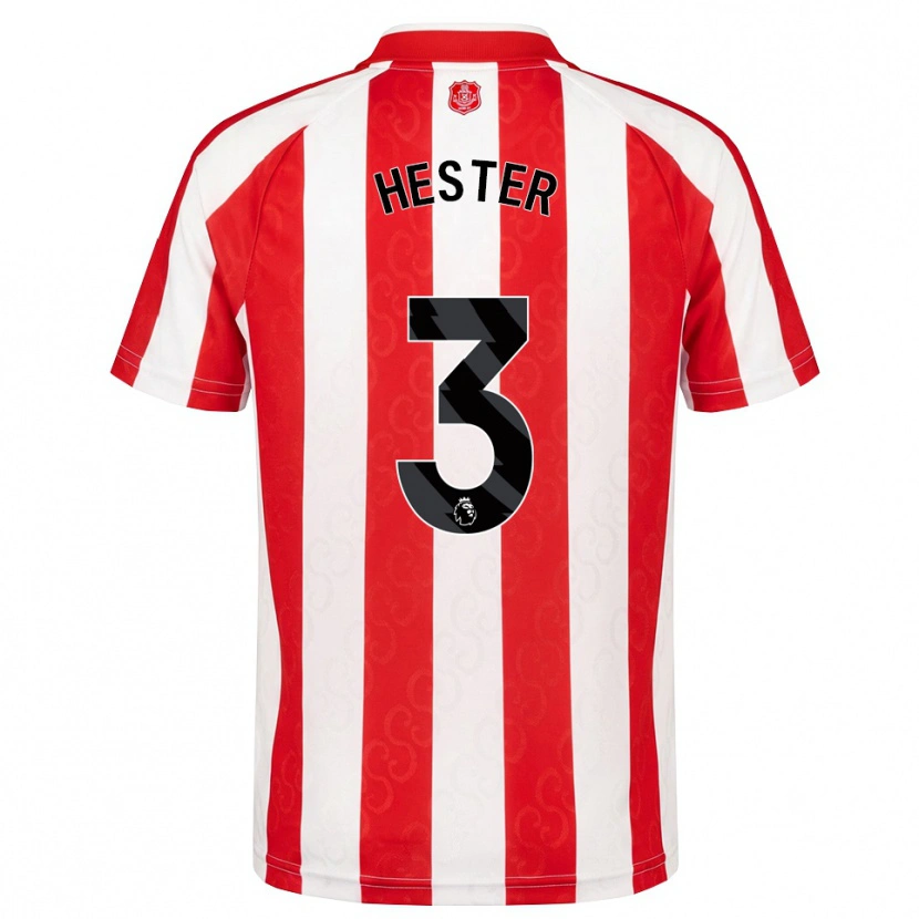 Danxen Homem Camisola Bayley Hester #3 Vermelho Branco Preto Principal 2026/27 Camisa