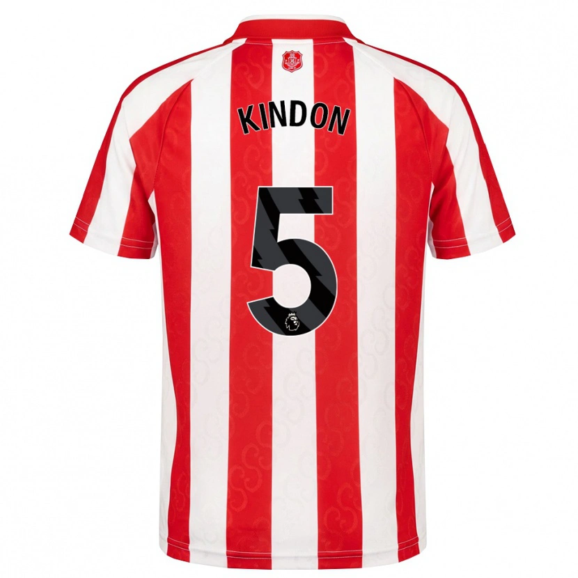 Danxen Homem Camisola Ben Kindon #5 Vermelho Branco Preto Principal 2026/27 Camisa