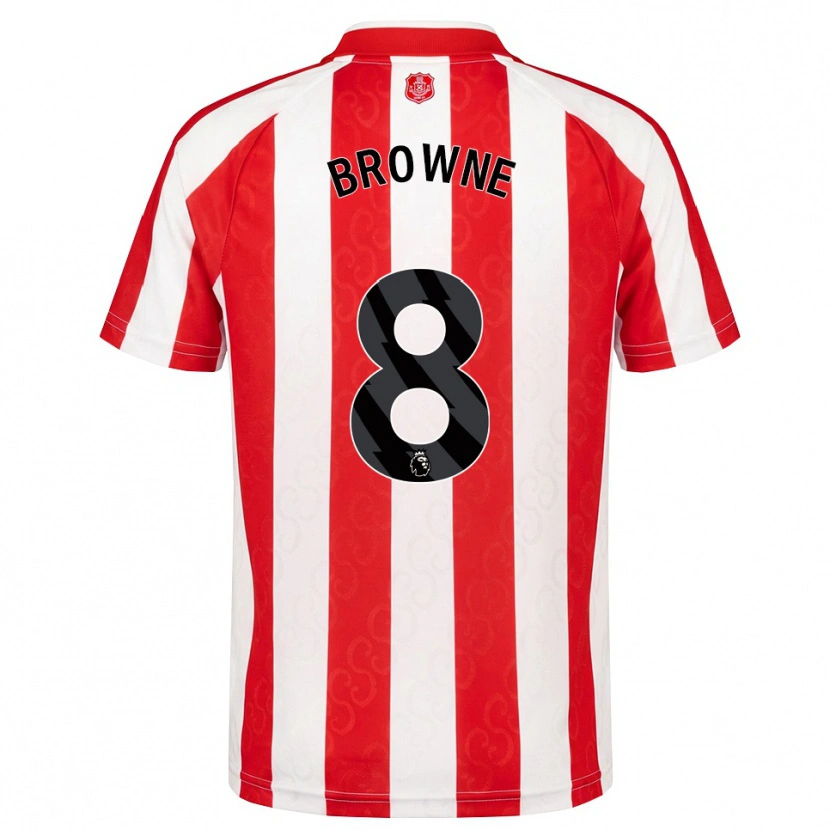 Danxen Homem Camisola Alan Browne #8 Vermelho Branco Preto Principal 2026/27 Camisa