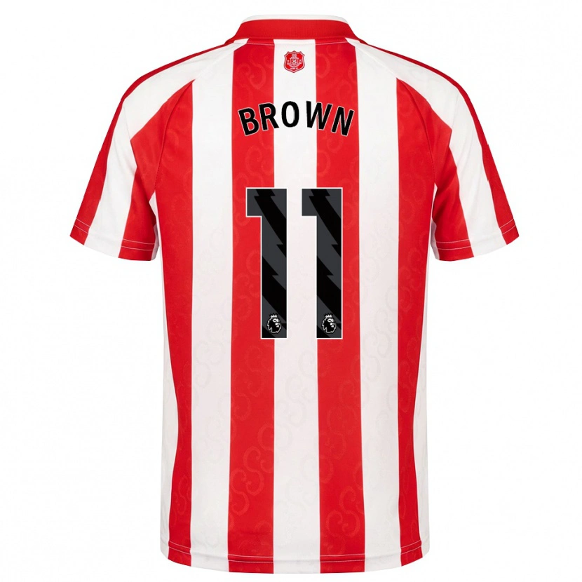 Danxen Homem Camisola Jessica Brown #11 Vermelho Branco Preto Principal 2026/27 Camisa
