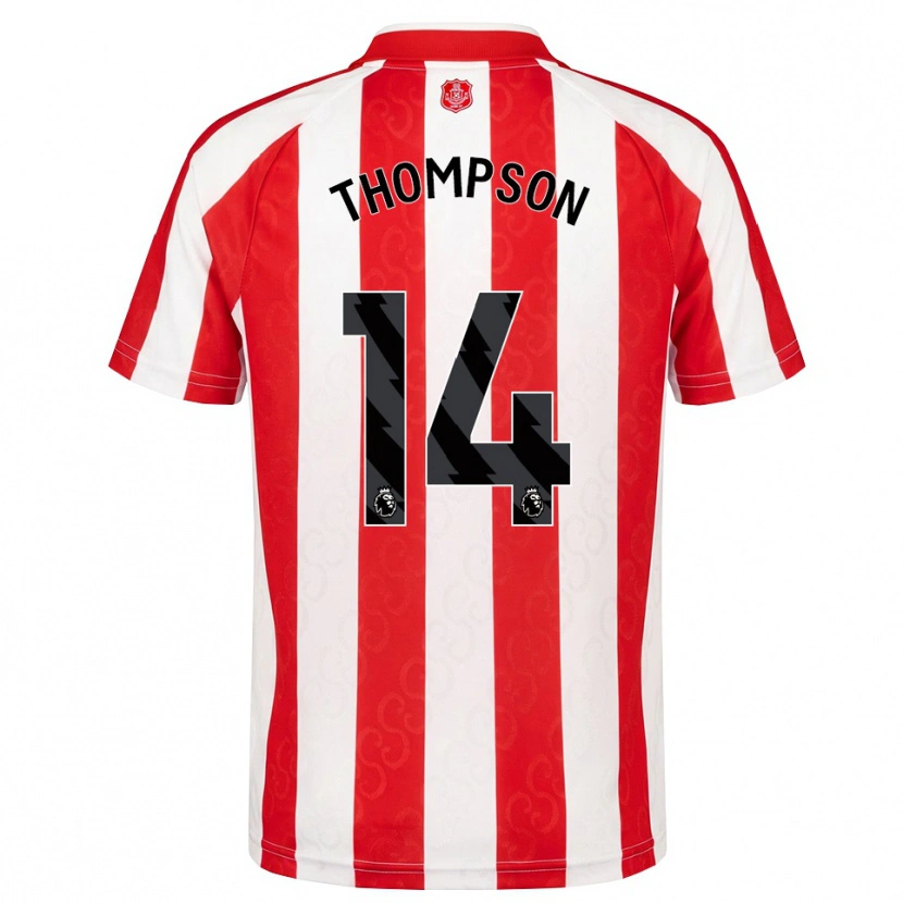 Danxen Homem Camisola Harvey Thompson #14 Vermelho Branco Preto Principal 2026/27 Camisa