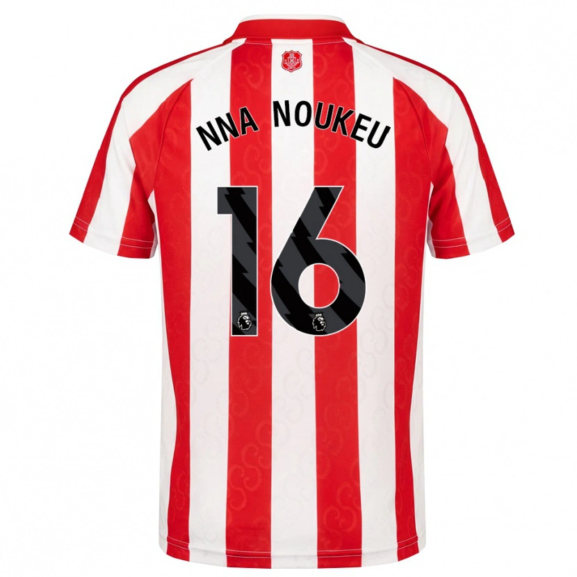 Danxen Homem Camisola Blondy Nna Noukeu #16 Vermelho Branco Preto Principal 2026/27 Camisa