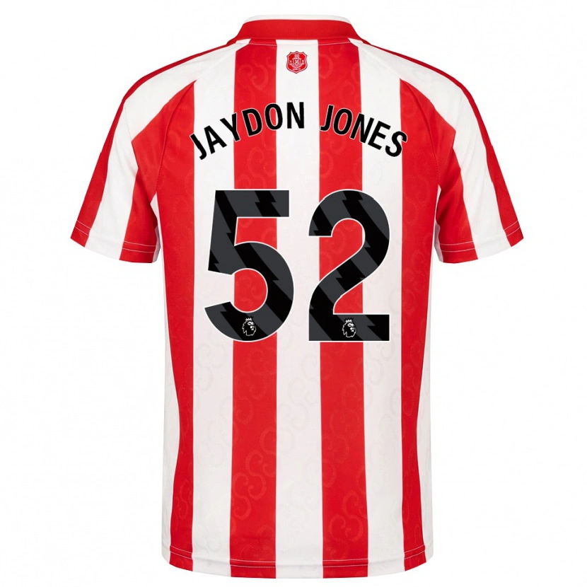 Danxen Homem Camisola Jaydon Jones #52 Vermelho Branco Preto Principal 2026/27 Camisa