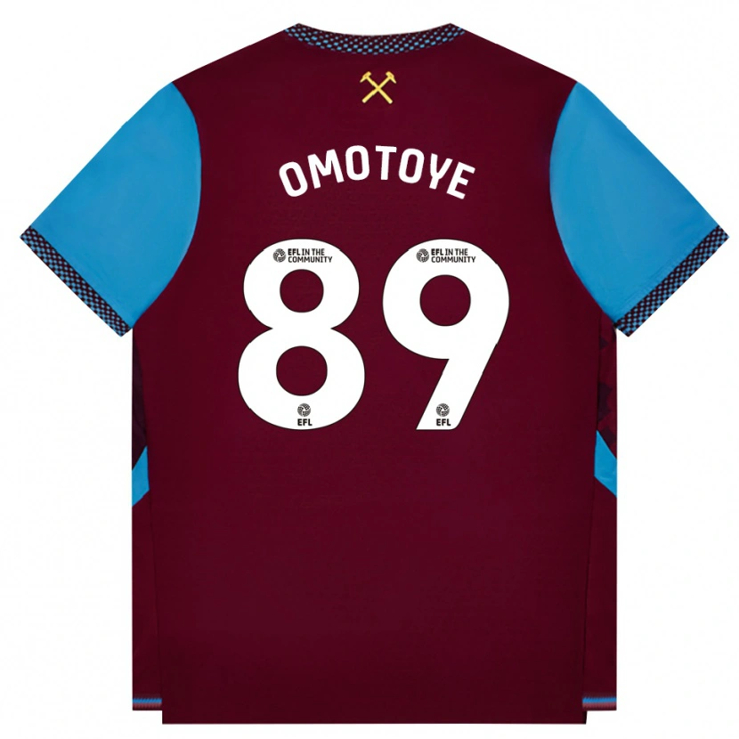 Danxen Homem Camisola Tyrone Omotoye #89 Borgonha Cornflowerblue Principal 2026/27 Camisa