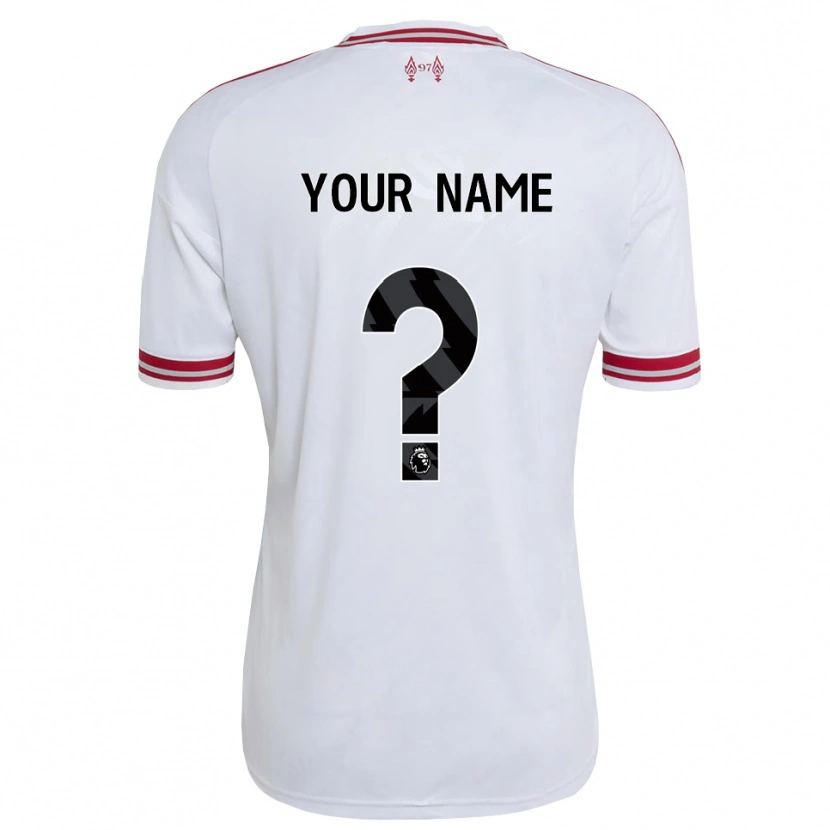 Danxen Homem Camisola Seu Nome #0 Vermelho Branco Alternativa 2026/27 Camisa