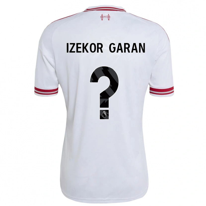 Danxen Homem Camisola Japhecht Izekor Garan #0 Vermelho Branco Alternativa 2026/27 Camisa