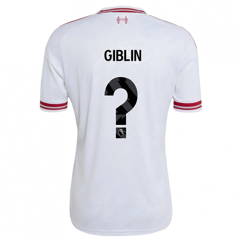 Danxen Homem Camisola Nathan Giblin #0 Vermelho Branco Alternativa 2026/27 Camisa