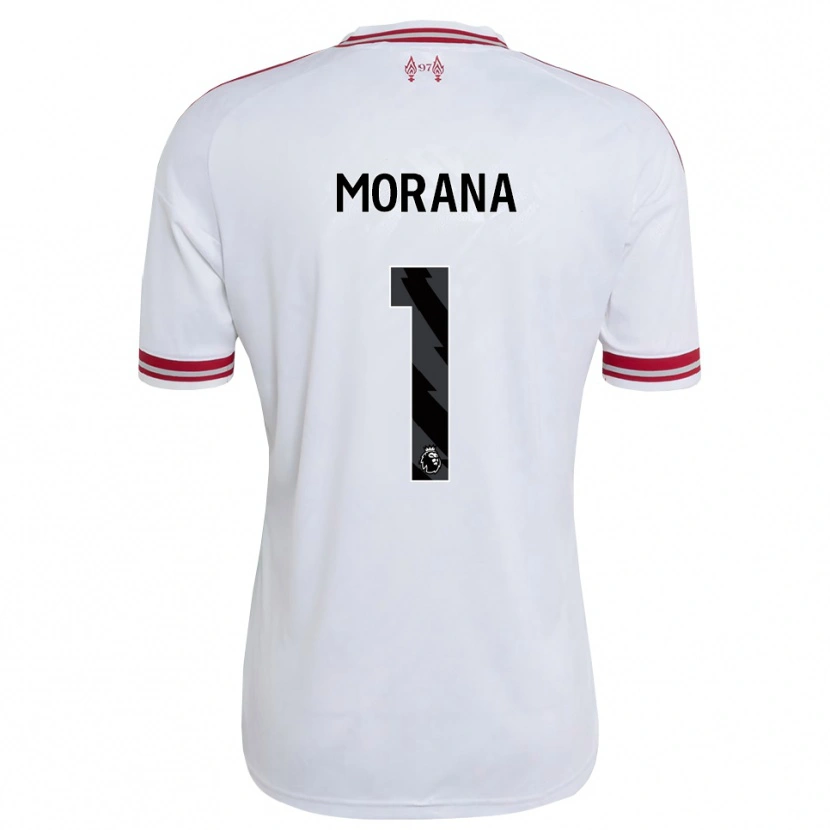 Danxen Homem Camisola Nathan Morana #1 Vermelho Branco Alternativa 2026/27 Camisa