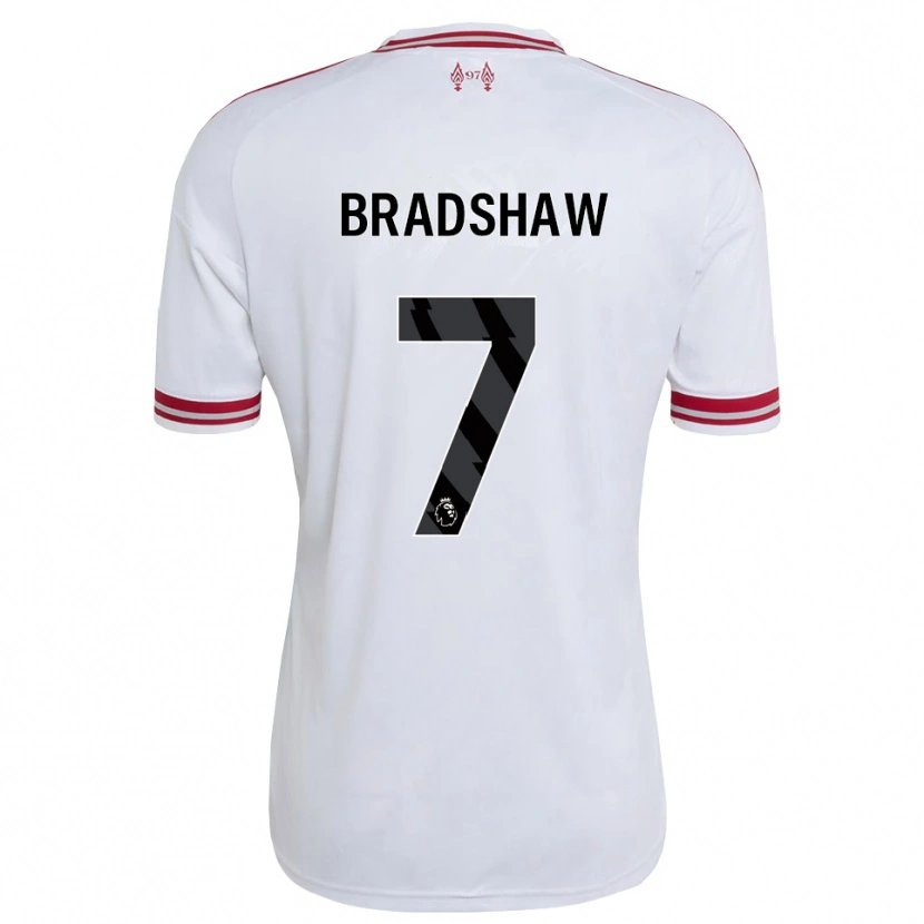 Danxen Homem Camisola Joe Bradshaw #7 Vermelho Branco Alternativa 2026/27 Camisa