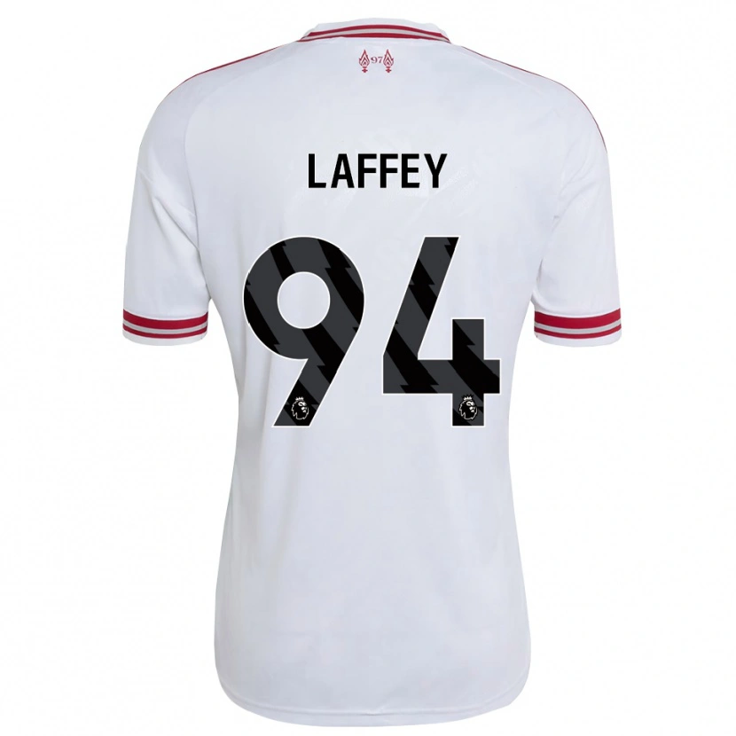 Danxen Homem Camisola Michael Laffey #94 Vermelho Branco Alternativa 2026/27 Camisa