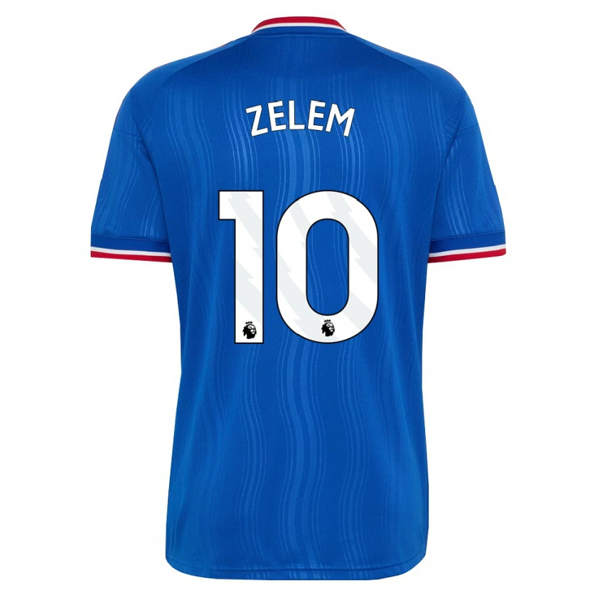 Danxen Homem Camisola Katie Zelem #10 Azul Branco Vermelho Alternativa 2026/27 Camisa