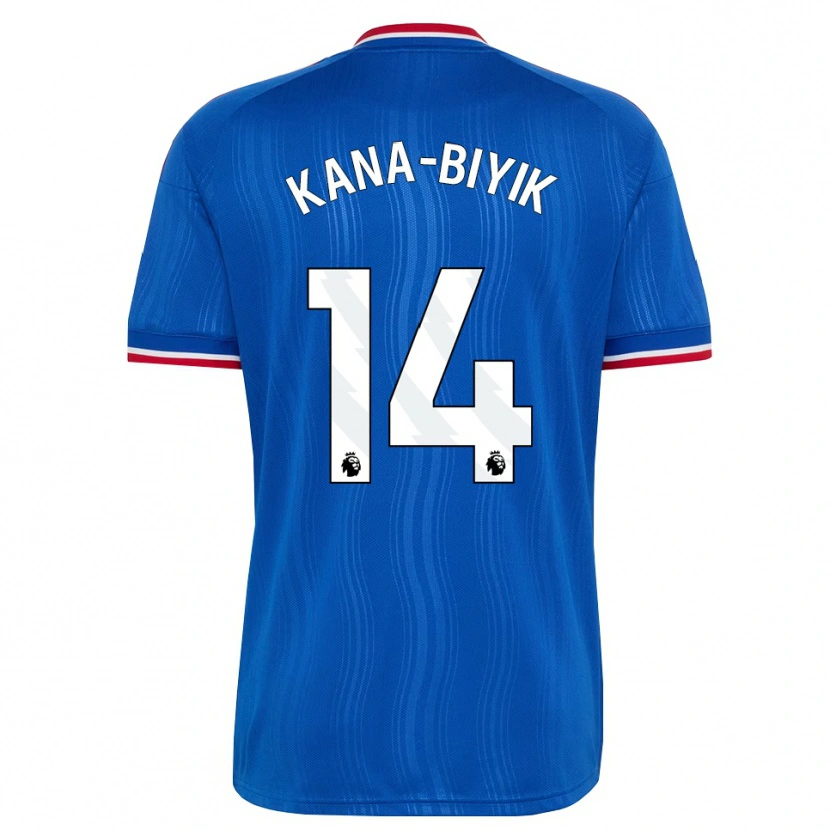 Danxen Homem Camisola Enzo Kana-Biyik #14 Azul Branco Vermelho Alternativa 2026/27 Camisa