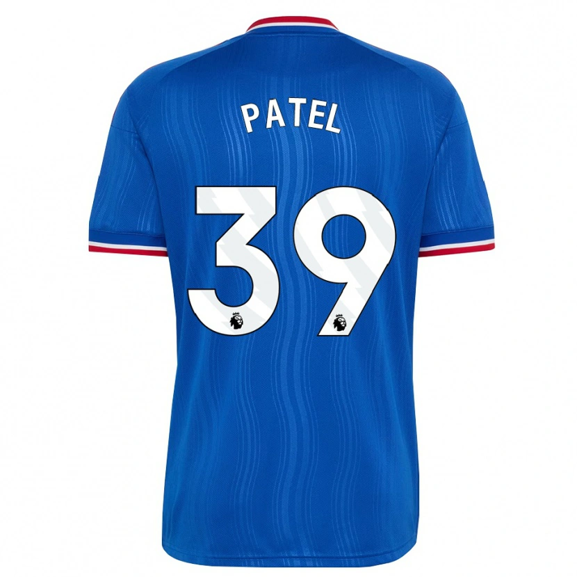 Danxen Homem Camisola Safia Middleton-Patel #39 Azul Branco Vermelho Alternativa 2026/27 Camisa