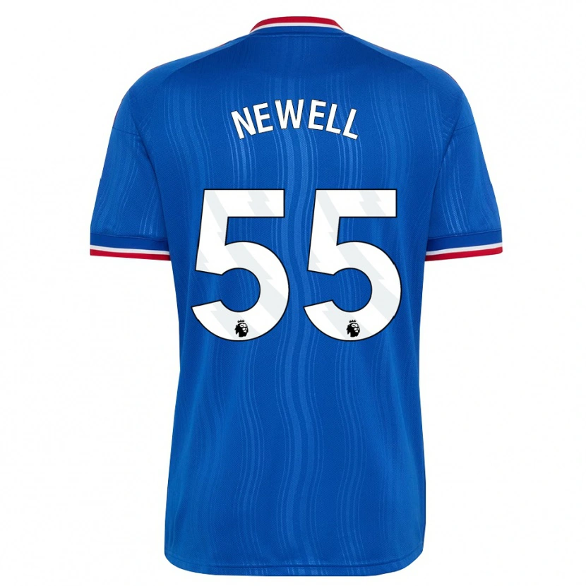 Danxen Homem Camisola Lucy Newell #55 Azul Branco Vermelho Alternativa 2026/27 Camisa