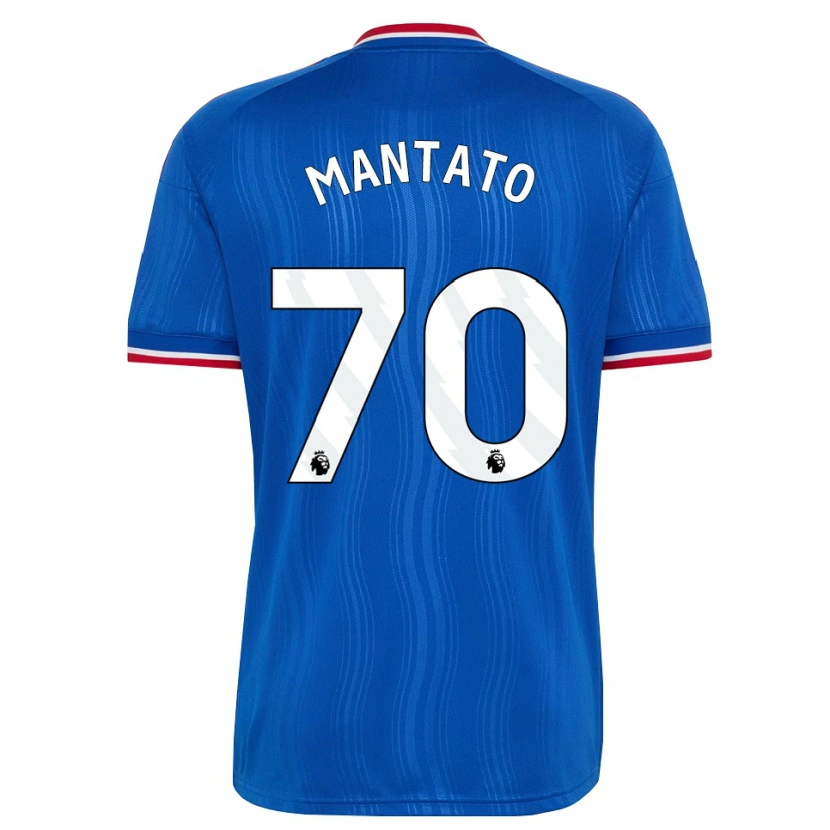 Danxen Homem Camisola Bendito Mantato #70 Azul Branco Vermelho Alternativa 2026/27 Camisa