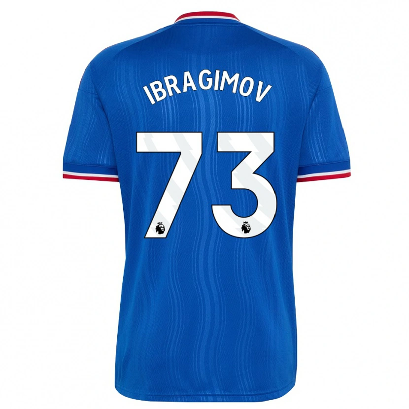 Danxen Homem Camisola Amir Ibragimov #73 Azul Branco Vermelho Alternativa 2026/27 Camisa