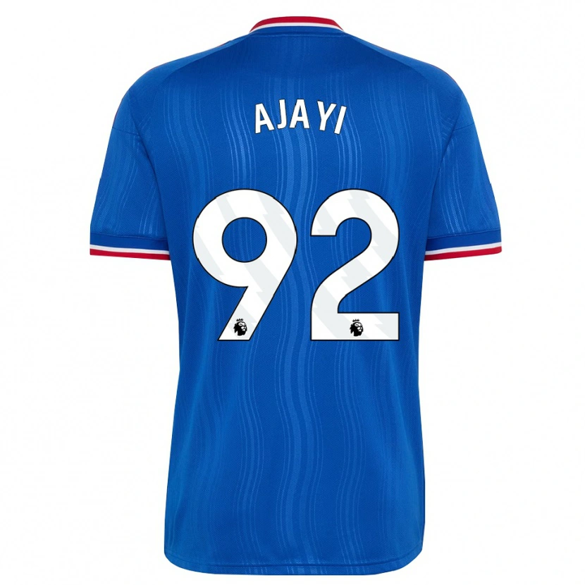 Danxen Homem Camisola Noah Ajayi #92 Azul Branco Vermelho Alternativa 2026/27 Camisa