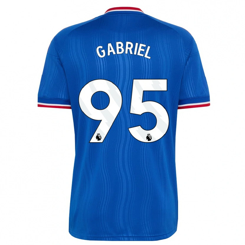 Danxen Homem Camisola Jj Gabriel #95 Azul Branco Vermelho Alternativa 2026/27 Camisa