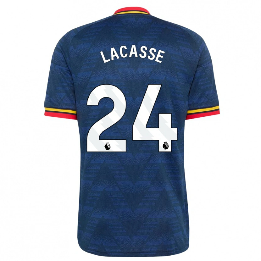 Danxen Homem Camisola Cloé Lacasse #24 Midnightblue Amarelo Vermelho Alternativa 2026/27 Camisa