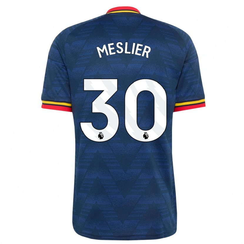 Danxen Homem Camisola Illan Meslier #30 Midnightblue Amarelo Vermelho Alternativa 2026/27 Camisa