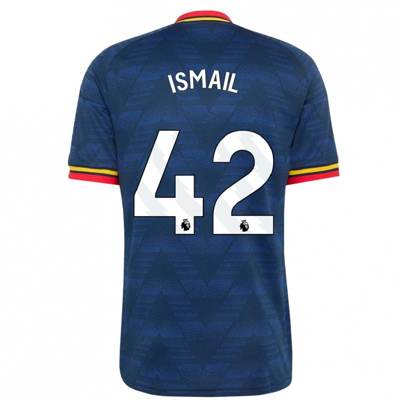 Danxen Homem Camisola Cam'ron Ismail #42 Midnightblue Amarelo Vermelho Alternativa 2026/27 Camisa
