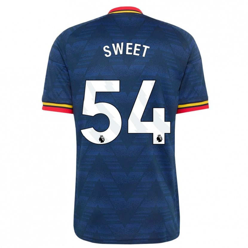 Danxen Homem Camisola Will Sweet #54 Midnightblue Amarelo Vermelho Alternativa 2026/27 Camisa