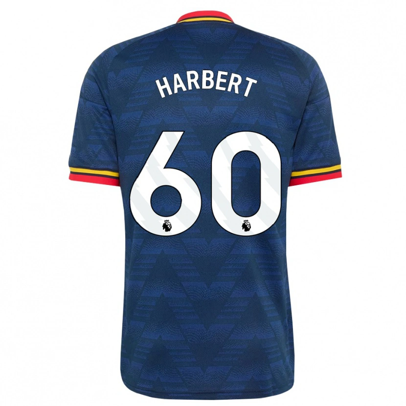 Danxen Homem Camisola Laila Harbert #60 Midnightblue Amarelo Vermelho Alternativa 2026/27 Camisa