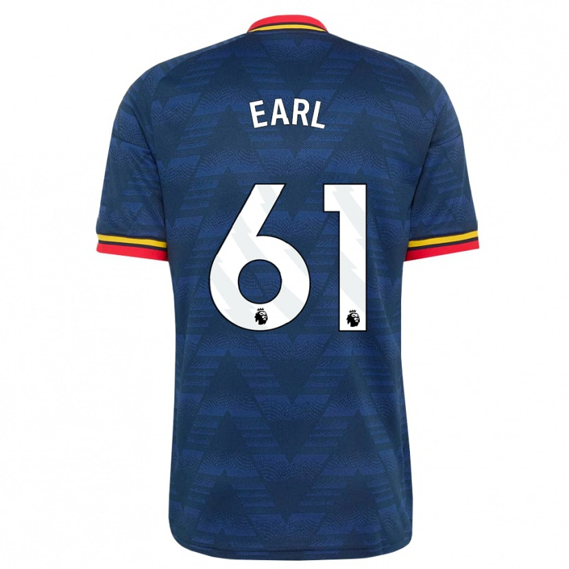 Danxen Homem Camisola Madison Earl #61 Midnightblue Amarelo Vermelho Alternativa 2026/27 Camisa