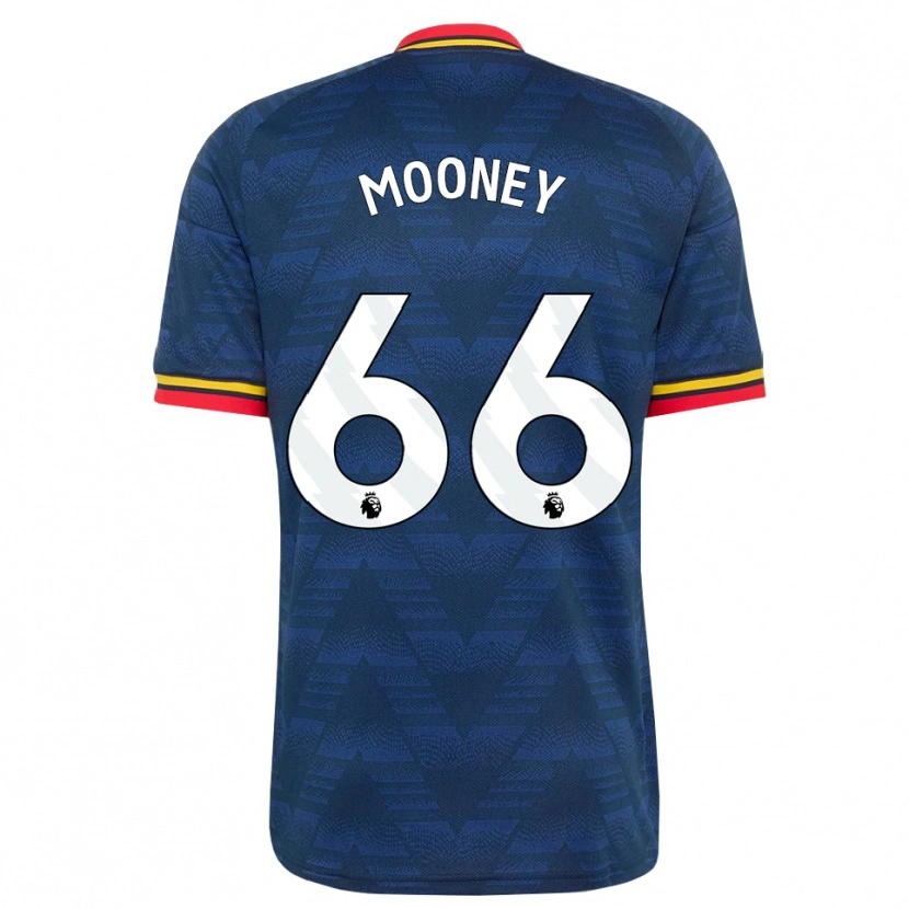 Danxen Homem Camisola Evan Mooney #66 Midnightblue Amarelo Vermelho Alternativa 2026/27 Camisa