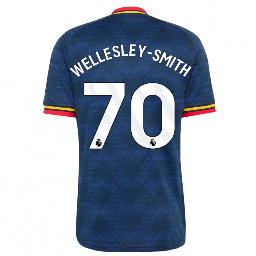 Danxen Homem Camisola Cecily Wellesley-Smith #70 Midnightblue Amarelo Vermelho Alternativa 2026/27 Camisa