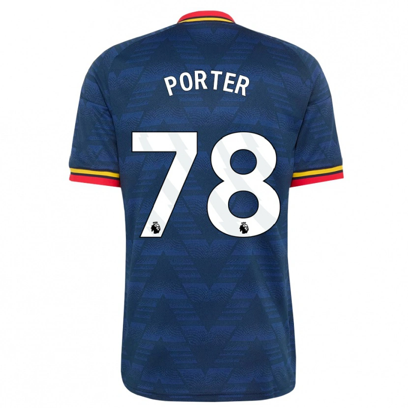 Danxen Homem Camisola Jack Porter #78 Midnightblue Amarelo Vermelho Alternativa 2026/27 Camisa