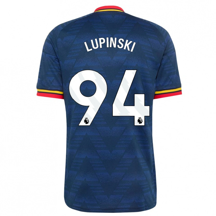 Danxen Homem Camisola Remi Lupinski #94 Midnightblue Amarelo Vermelho Alternativa 2026/27 Camisa