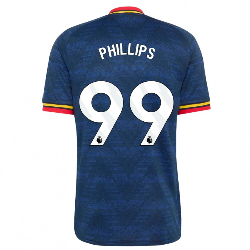 Danxen Homem Camisola Charlie Phillips #99 Midnightblue Amarelo Vermelho Alternativa 2026/27 Camisa