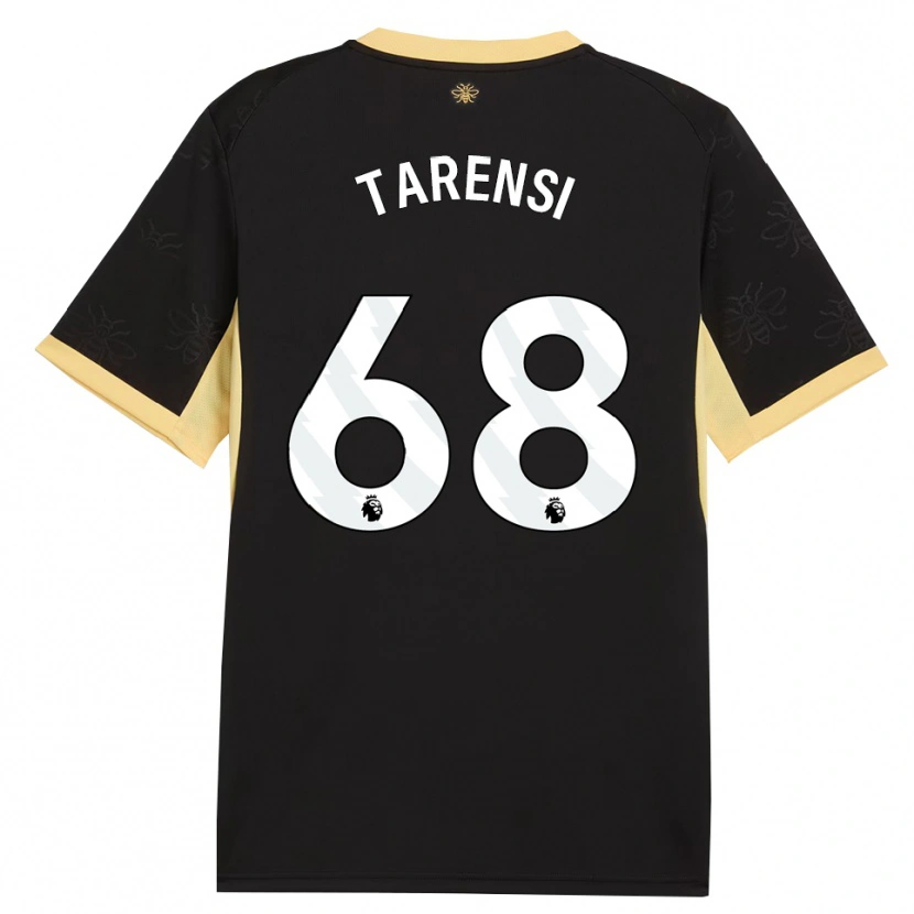 Danxen Homem Camisola Oscar Tarensi #68 Preto Amarelo Alternativa 2026/27 Camisa