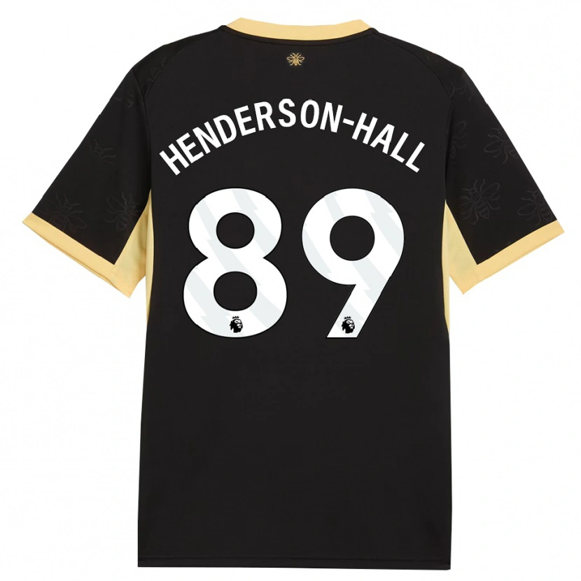 Danxen Homem Camisola Matty Henderson-Hall #89 Preto Amarelo Alternativa 2026/27 Camisa