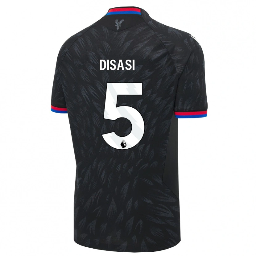 Danxen Homem Camisola Axel Disasi #5 Preto Azul Vermelho Alternativa 2026/27 Camisa