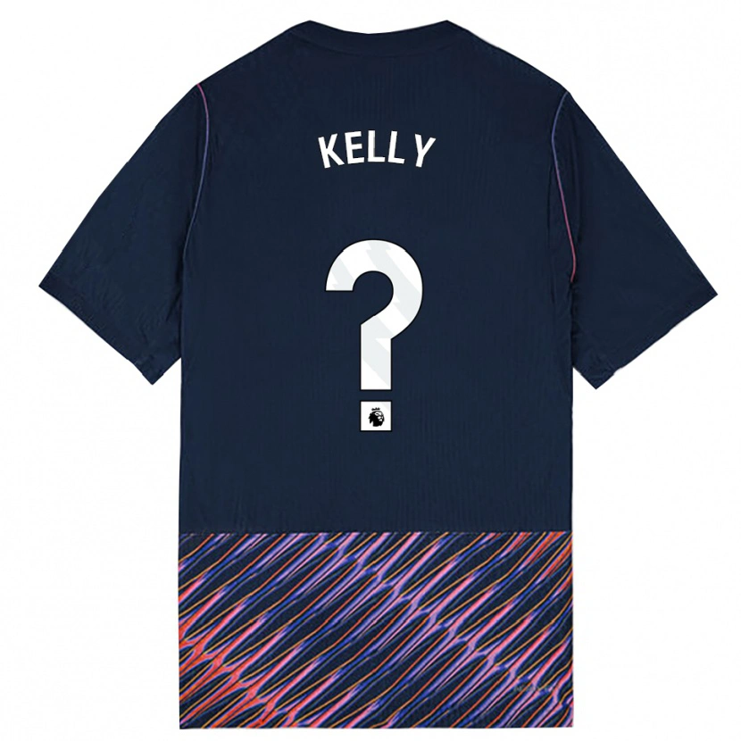 Danxen Homem Camisola Kyle Kelly #0 Azul Real Branco Alternativa 2026/27 Camisa