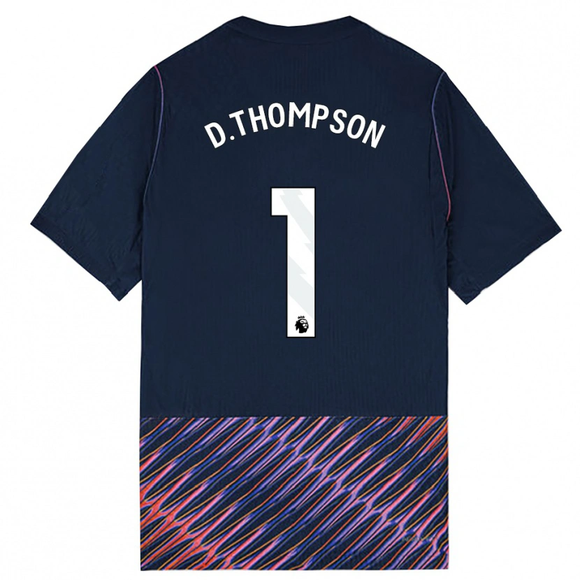 Danxen Homem Camisola Dylan Thompson #1 Azul Real Branco Alternativa 2026/27 Camisa