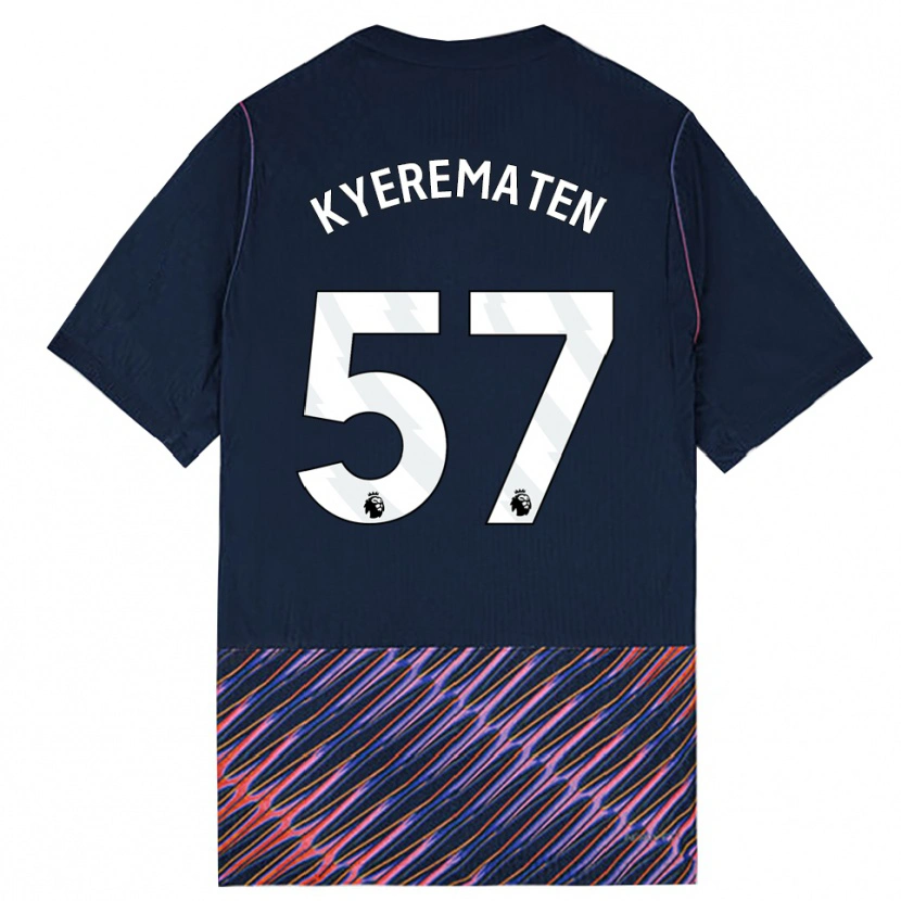 Danxen Homem Camisola Rio Kyerematen #57 Azul Real Branco Alternativa 2026/27 Camisa