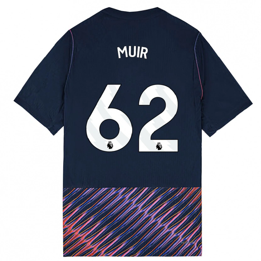 Danxen Homem Camisola Marqes Muir #62 Azul Real Branco Alternativa 2026/27 Camisa