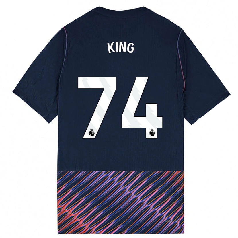 Danxen Homem Camisola Maeson King #74 Azul Real Branco Alternativa 2026/27 Camisa