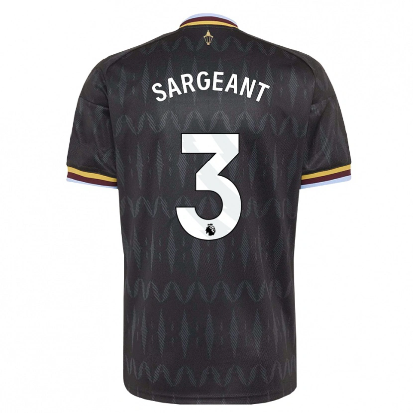 Danxen Homem Camisola Meaghan Sargeant #3 Cornflowerblue Preto Amarelo Alternativa 2026/27 Camisa