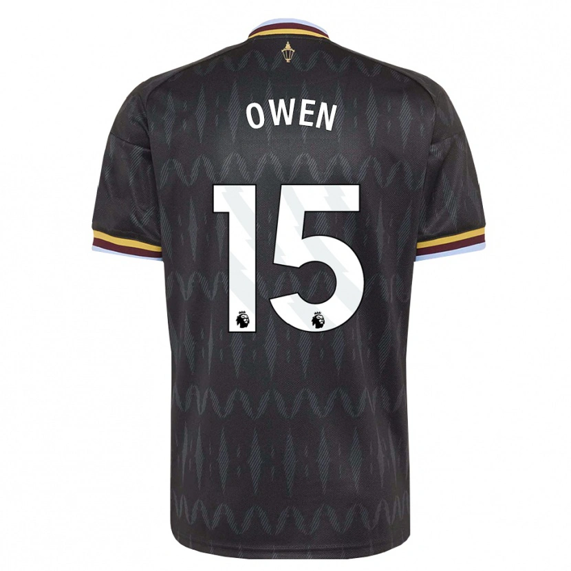 Danxen Homem Camisola Curtis Owen #15 Cornflowerblue Preto Amarelo Alternativa 2026/27 Camisa
