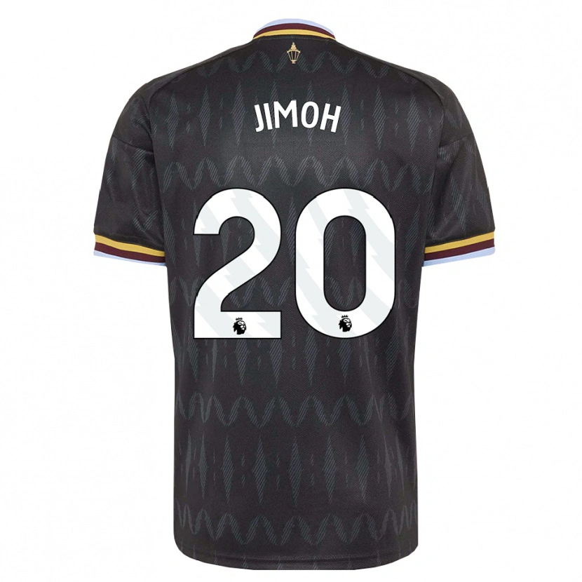 Danxen Homem Camisola Jamaldeen Jimoh-Aloba #20 Cornflowerblue Preto Amarelo Alternativa 2026/27 Camisa