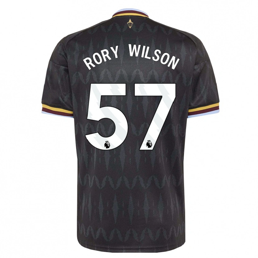 Danxen Homem Camisola Rory Wilson #57 Cornflowerblue Preto Amarelo Alternativa 2026/27 Camisa
