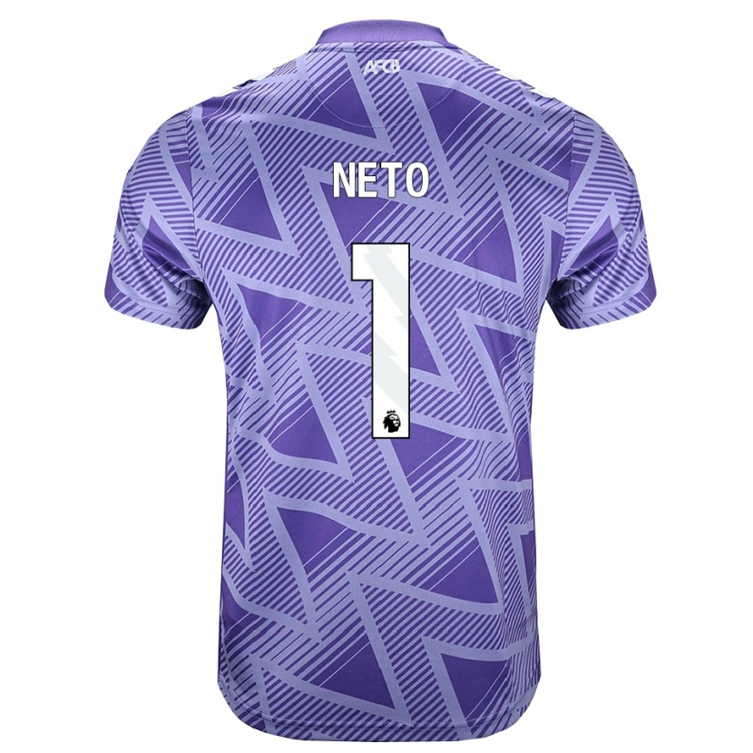 Danxen Homem Camisola Neto #1 Palevioletred Branco Alternativa 2026/27 Camisa